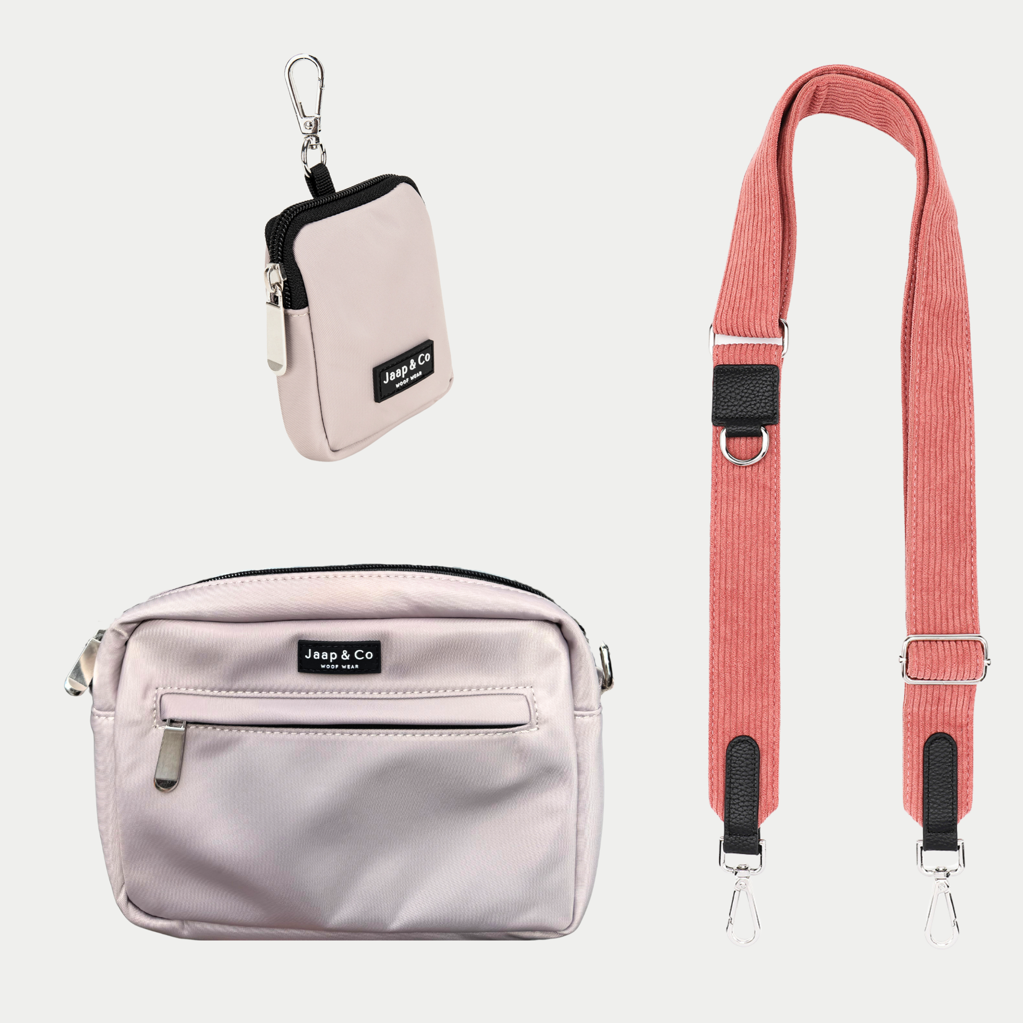 Latte Machiato Dogmom Bag - Golden Trails Strap