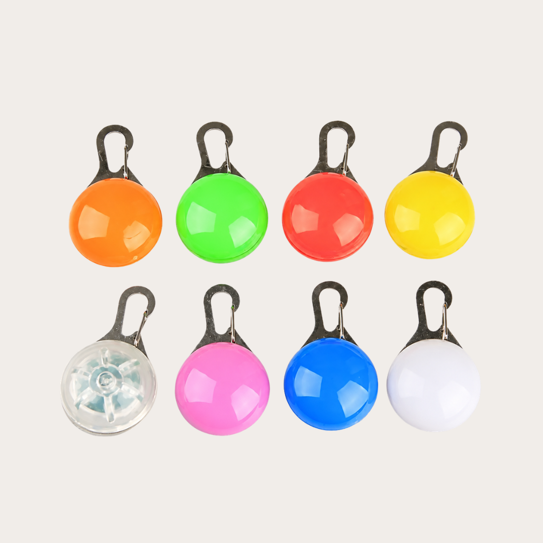 LED Hondenlampje voor aan halsband/tuig/riem – Veilig Wandelen in het Donker