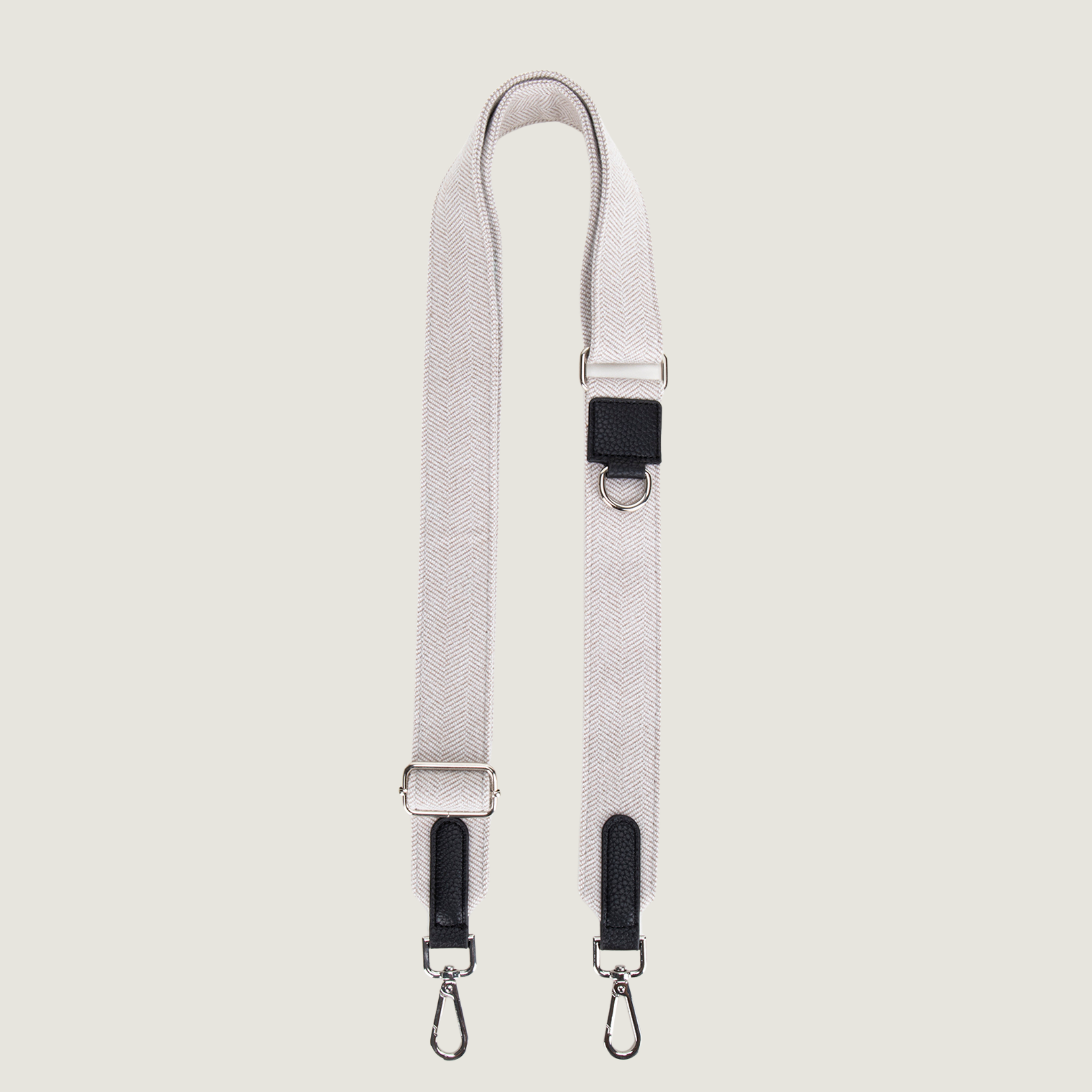 Classic Beige strap voor Dogmom Bag – verstelbare schouderriem en matchend met hondenriem, halsband en tuigje van Jaap & Co