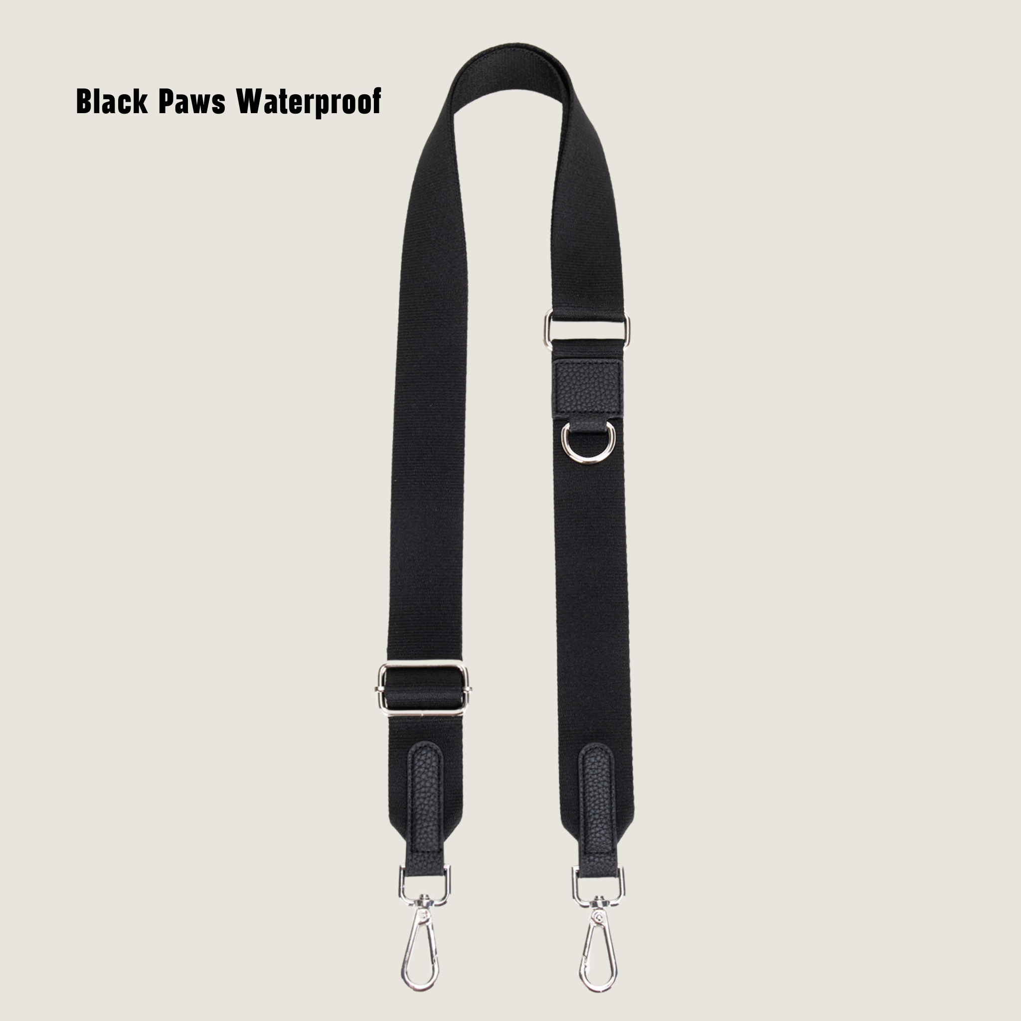 Black Paws Waterproof strap voor onze Dogmom Bag, de strap is verwisselbaar – matchend met Jaap & Co hondenaccessoires
