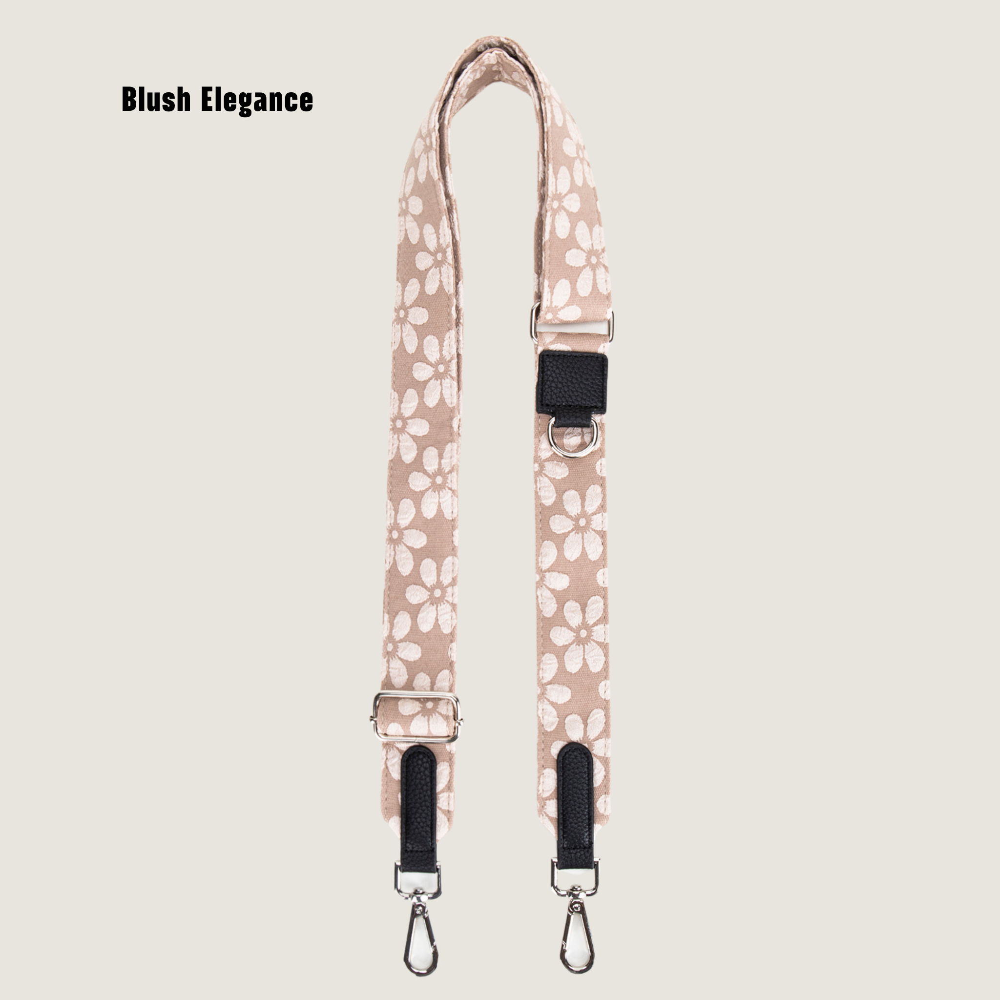 Blush Elegance strap voor onze Dogmom Bag, de strap is verwisselbaar – matchend met Jaap & Co hondenaccessoires