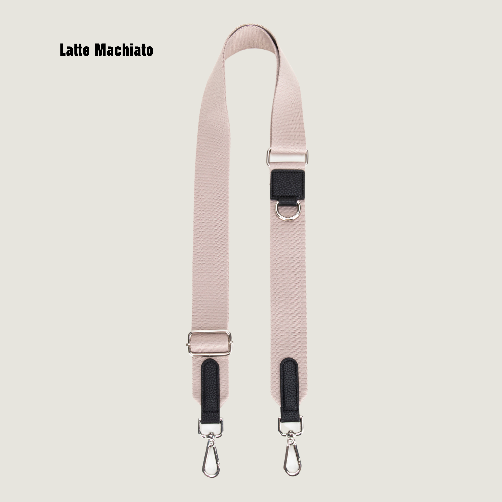 Latte Machiato strap voor onze Dogmom Bag, de strap is verwisselbaar – matchend met Jaap & Co hondenaccessoires