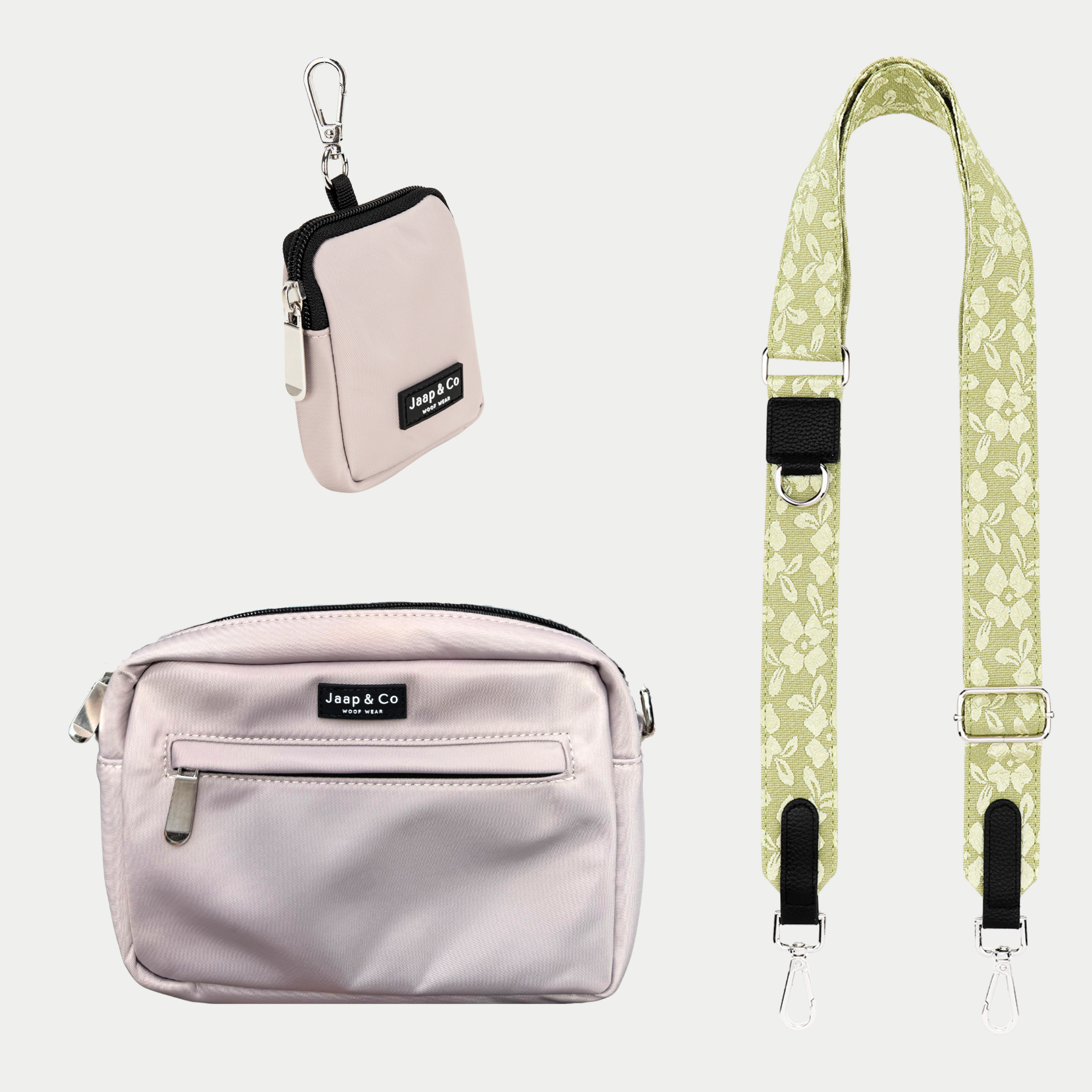 Latte Machiato Dogmom Bag - Botanical Glow Strap
