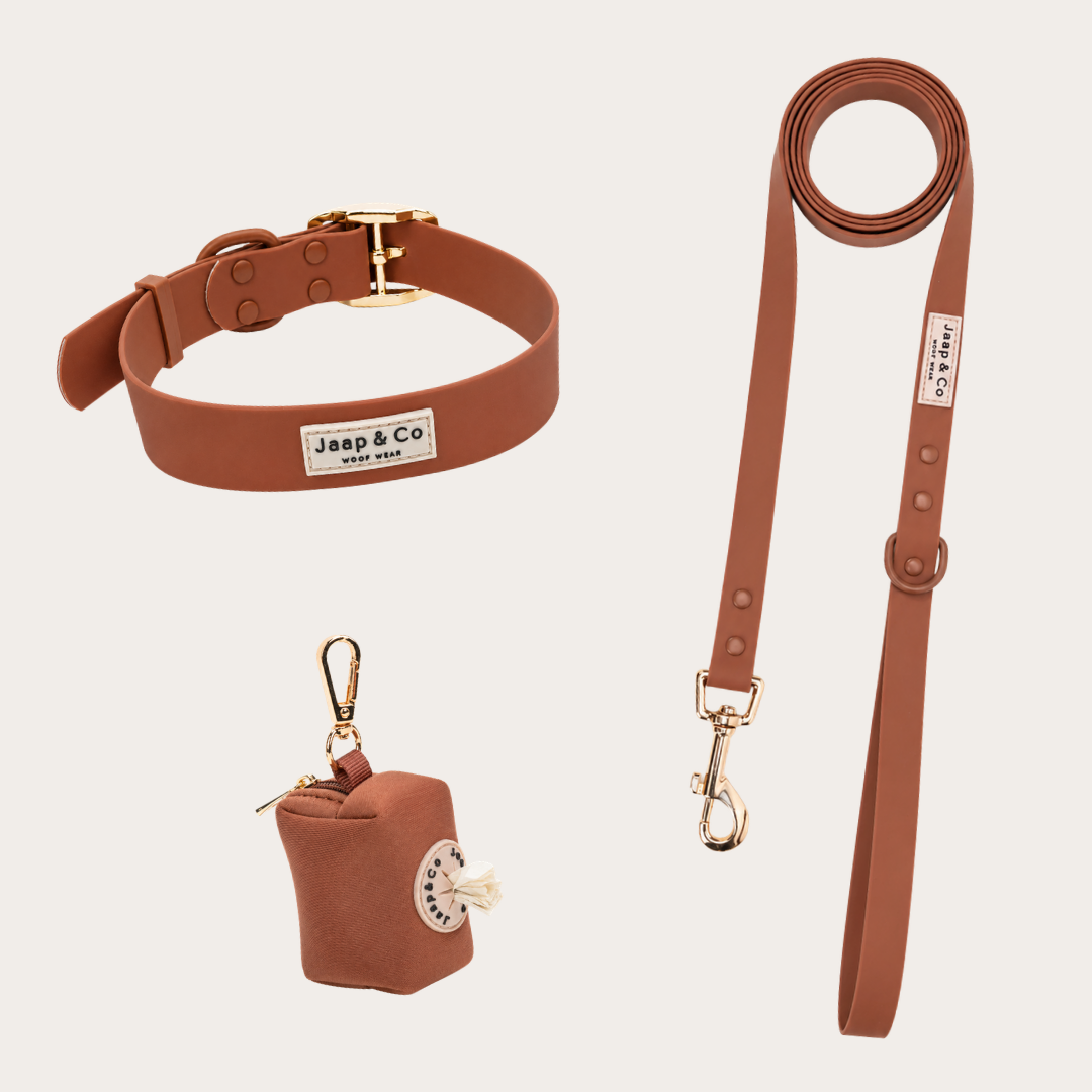 Mocha Mousse Waterproof - Set Halsband