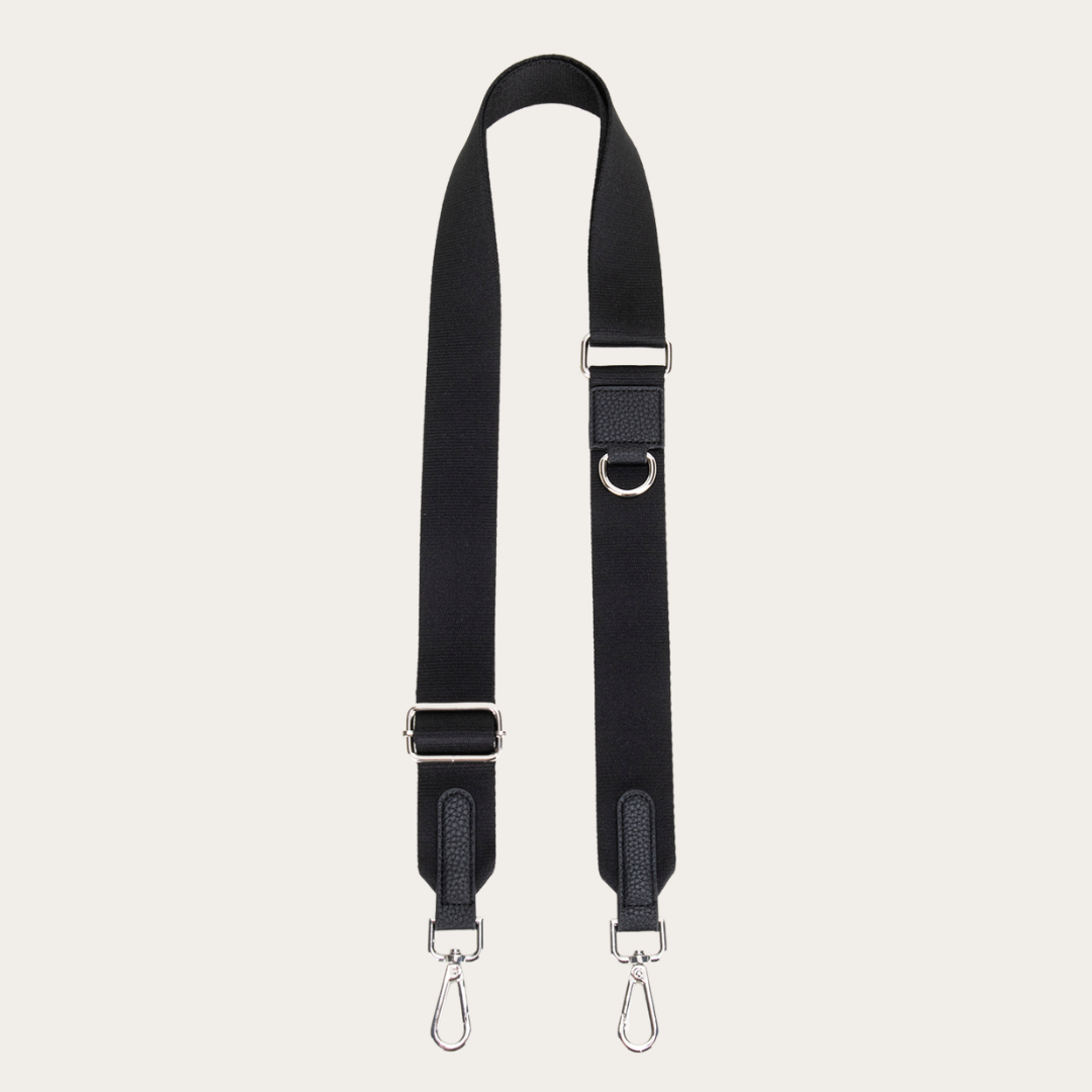 Verstelbare Schouderband voor Dog Walking Bag - Zwart