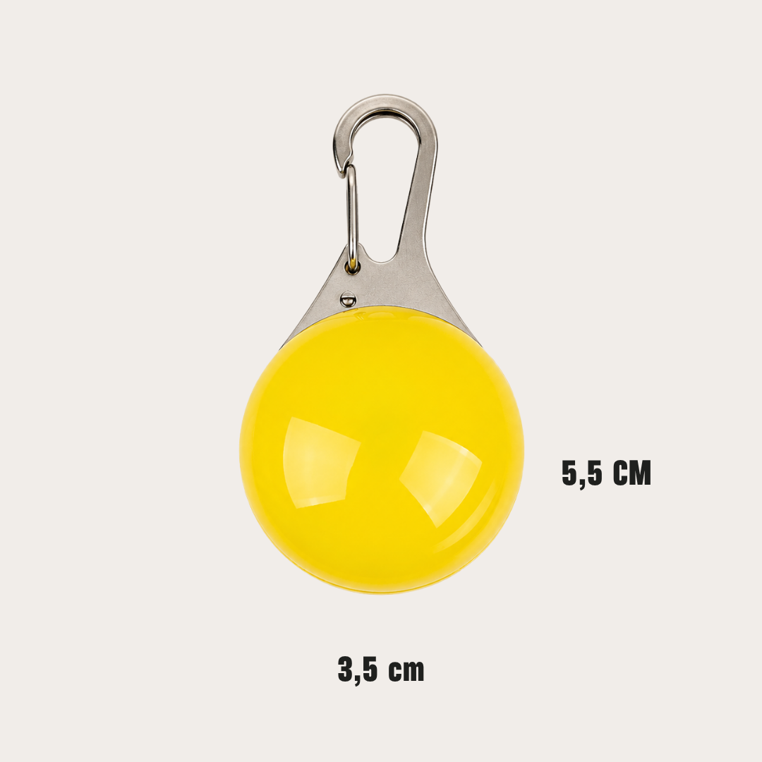 LED Hondenlampje voor aan halsband/tuig/riem – Veilig Wandelen in het Donker