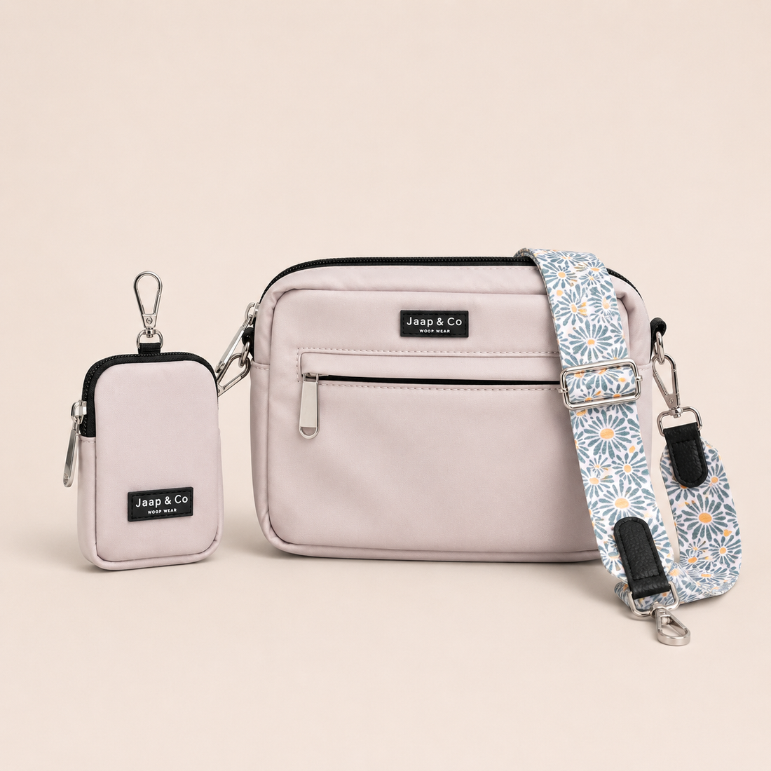 Latte Macchiato Dogmom Tasche - Floral Memories Riemen