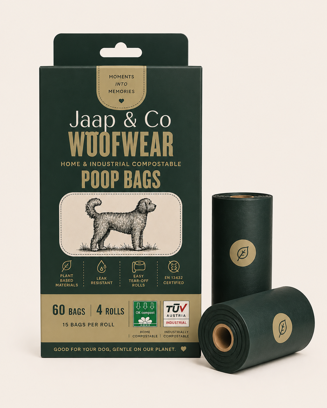 Composteerbare Poepzakjes voor Honden | Geurvrij