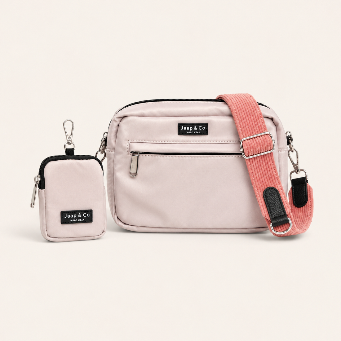 Dog Walking Bag - Beige Golden Trails