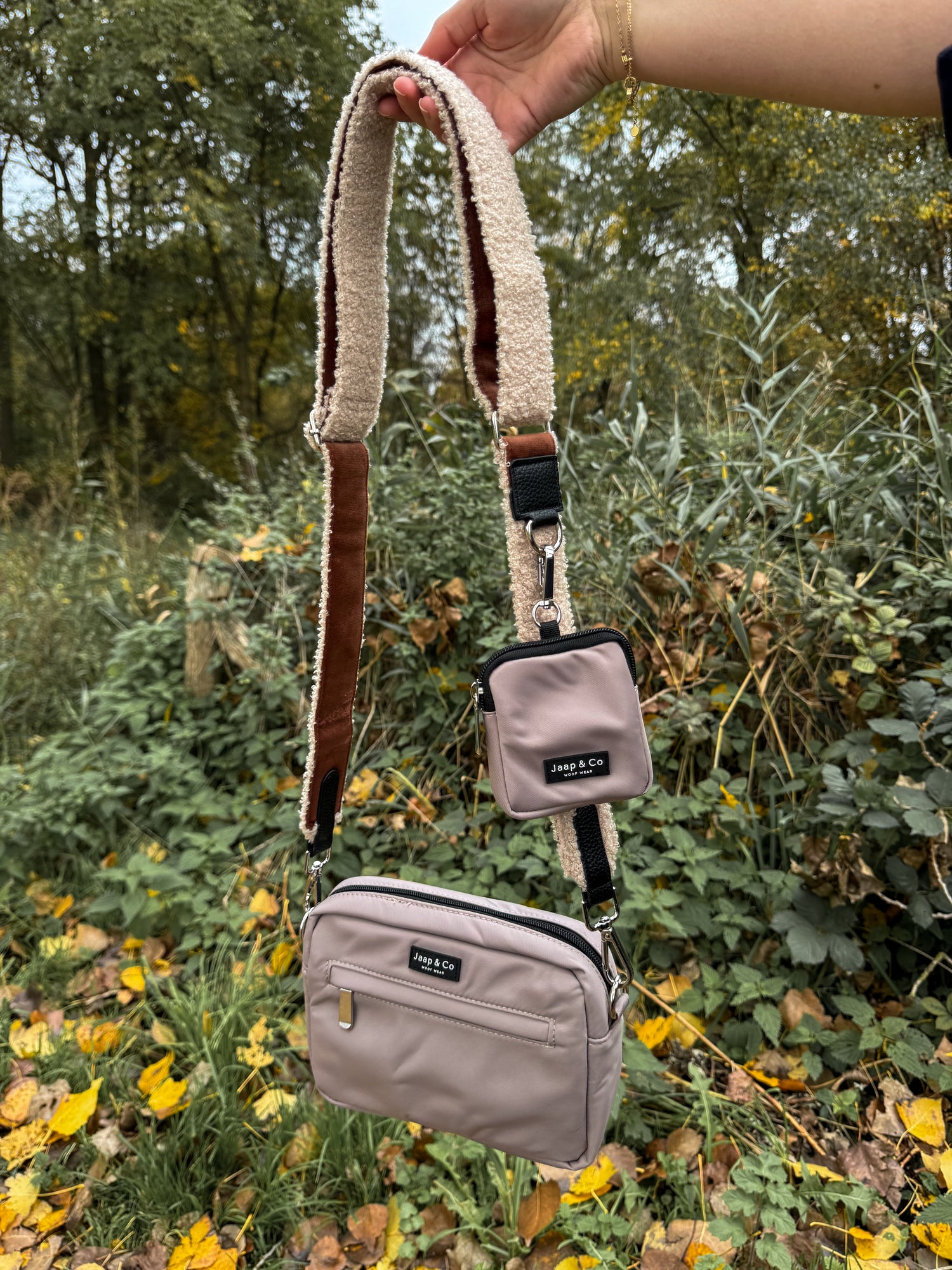 Latte Machiato Dogmom Bag - Soft Season Strap