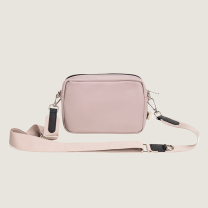 De achterkant van de Jaap &amp; Co Latte Machiato dogmom bag