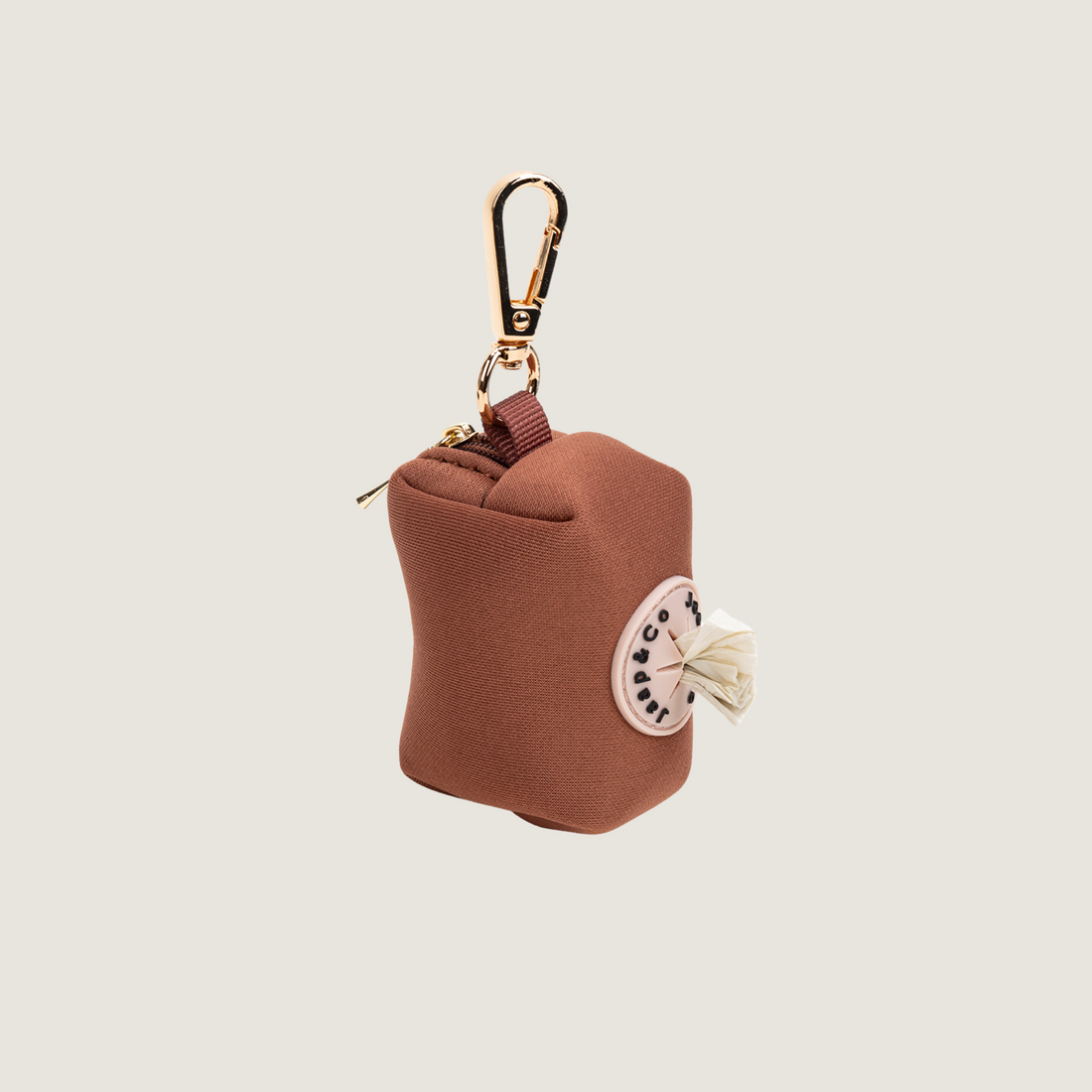 Poepzakjeshouder van Mocha Mousse Waterproof collectie van Jaap & Co