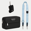 Classic Black Dogmom Bag - Denim Days Strap