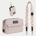 Latte Machiato Dogmom Bag - Blush Elegance Strap